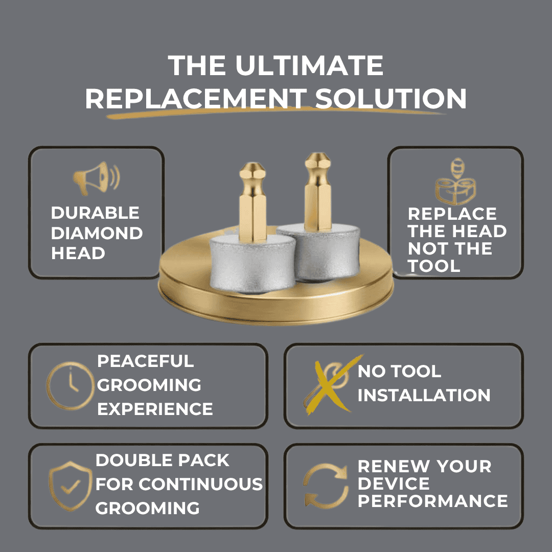 Happihound™ - Diamond Replacement Head 2 Pack