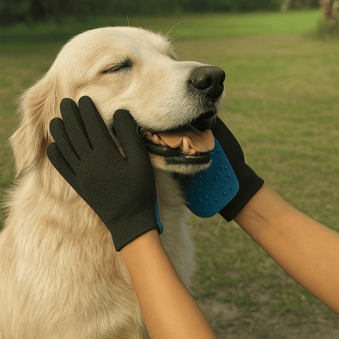 Happihound™ De-Shed Massage Gloves