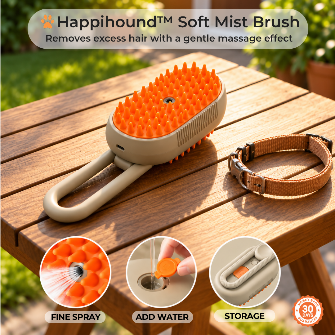 Happihound™ Soft Mist Brush